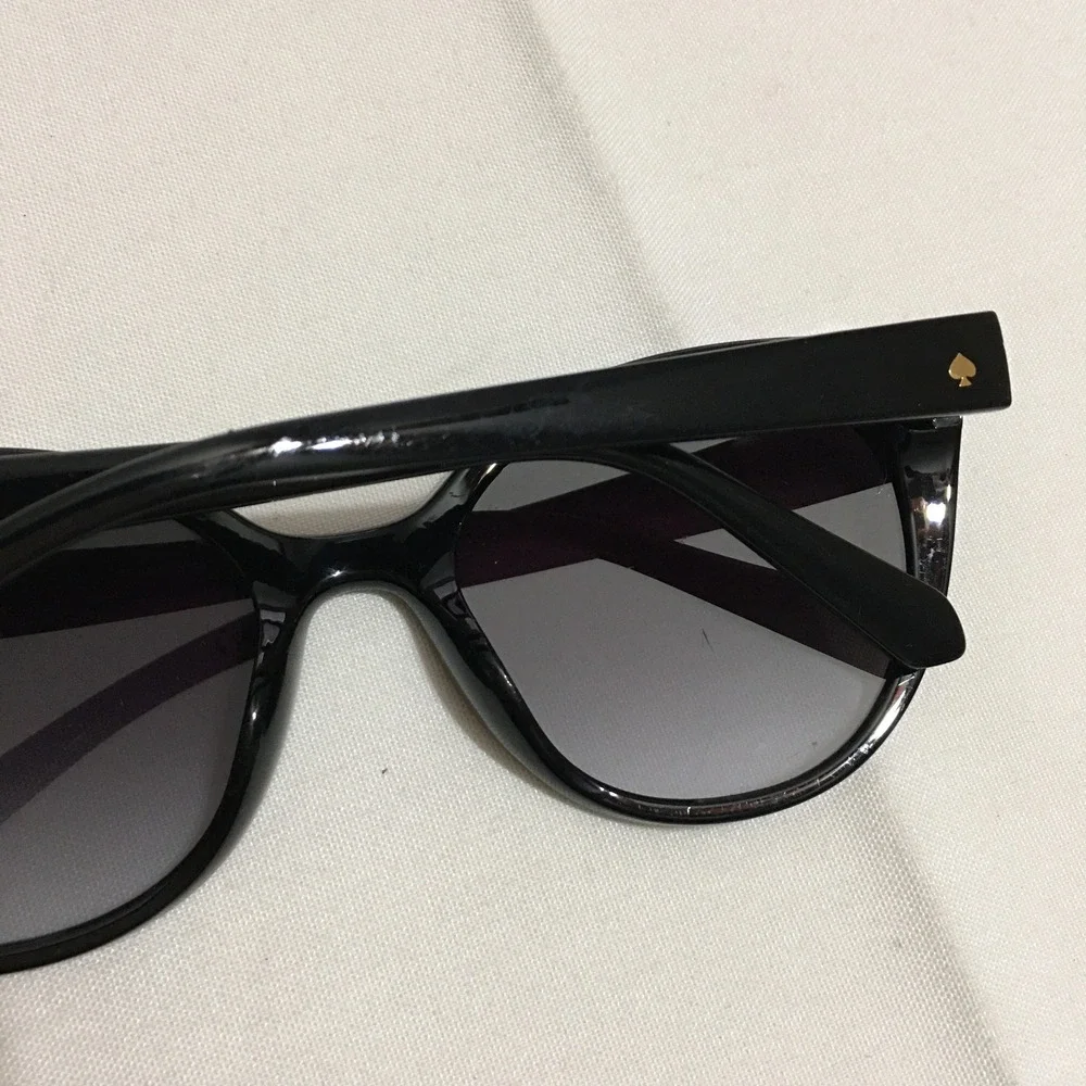 Kate Spade Samantha/S 80790 Sunglasses Black Cat Eye 54-20-140